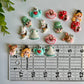 Alice Flat Back Charms Mixed