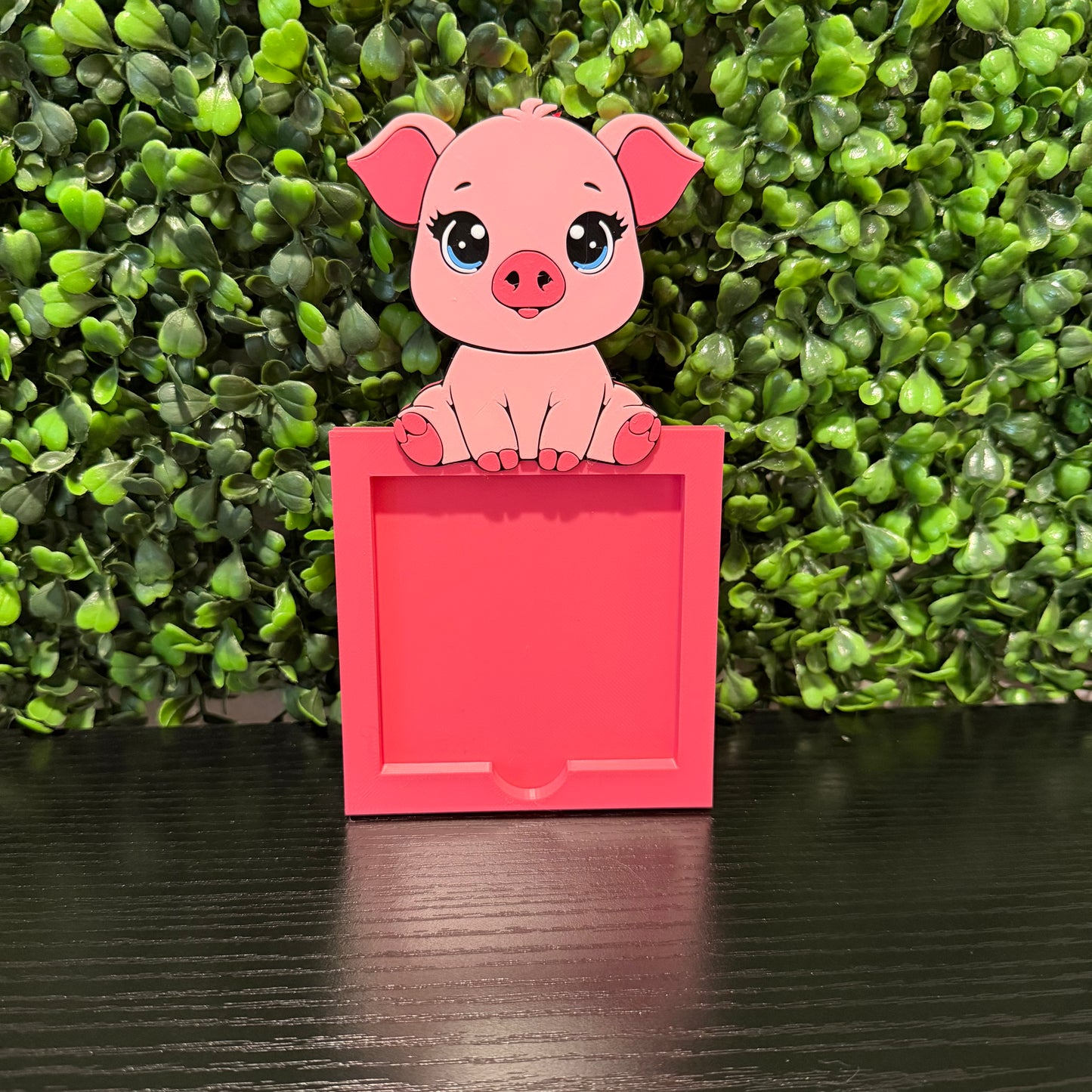 Pig Sticky Note Holder