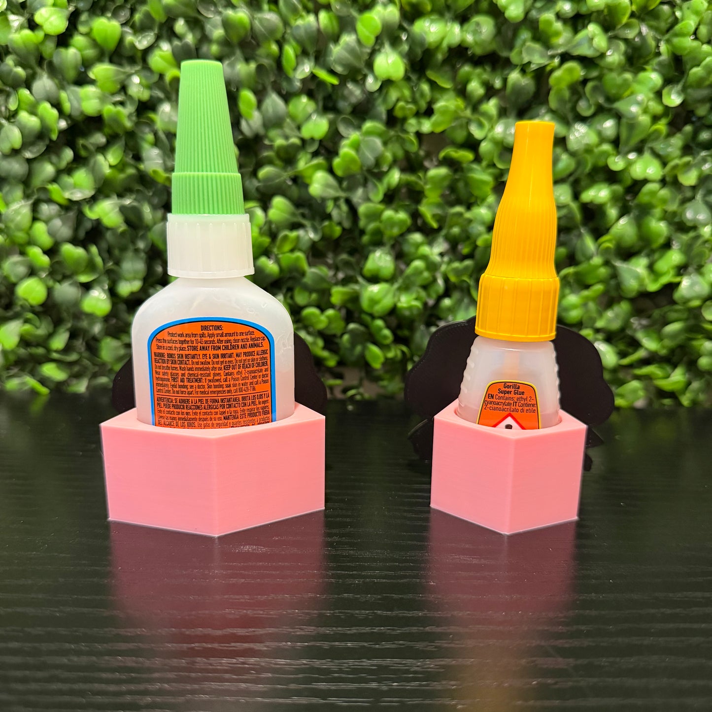 Strawberry Girl Glue Holder