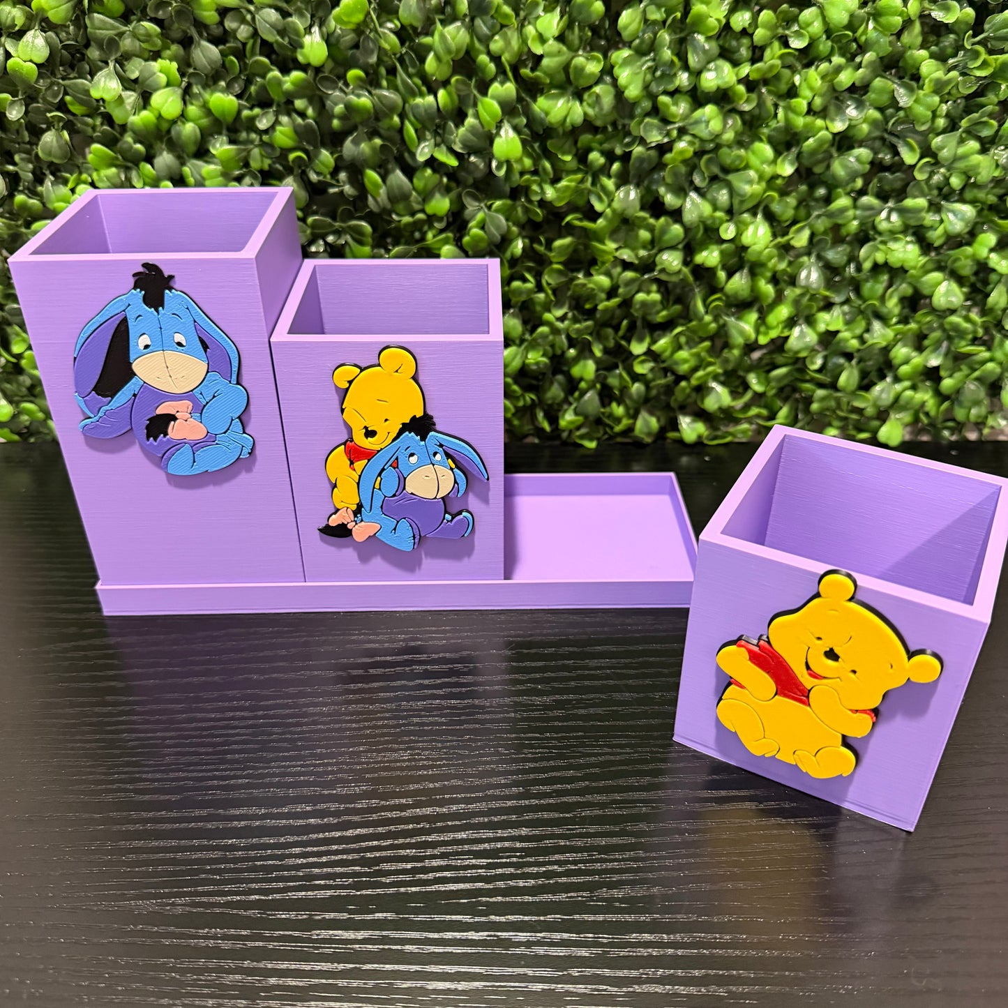 Honey Bear and Donkey 3 Compartment Organizer