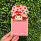 Strawberry Girl Sticky Note Holder