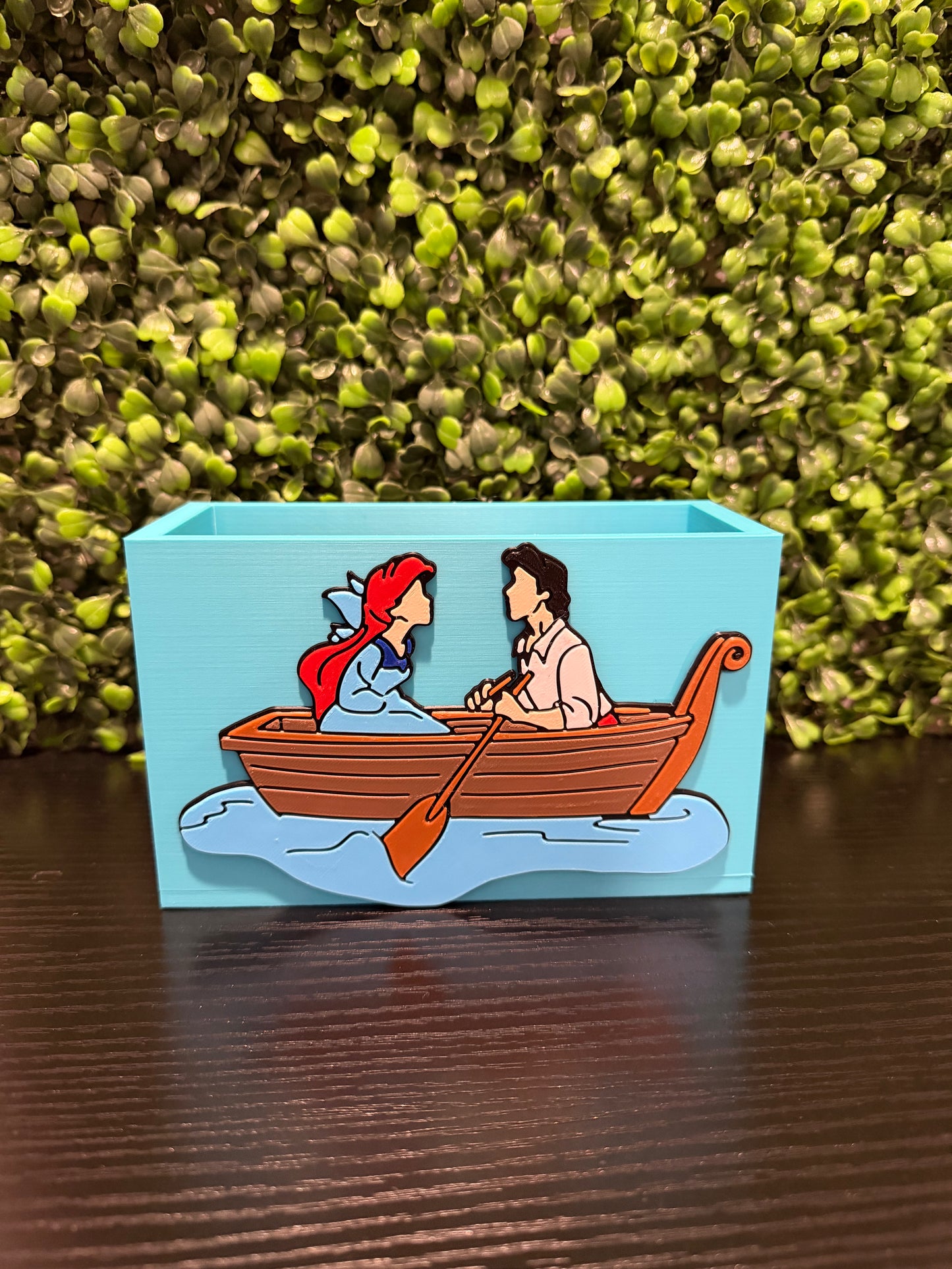 Mermaid on Boat Pencil Holder