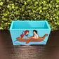 Mermaid on Boat Pencil Holder