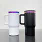 CUSTOM MADE Shimmer 20 oz Flip Straw stainless steel tumbler