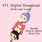 KPop Hunters Straw Topper 8mm and 10mm Size Digital Download