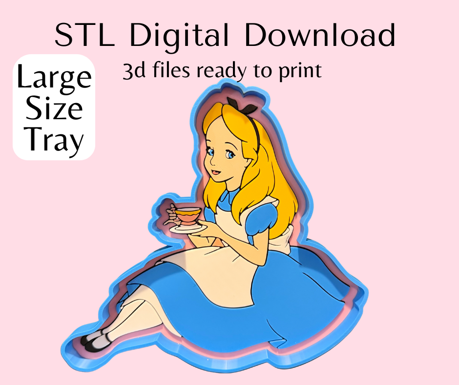 Alice Tray Multi Use Tray Digital Download