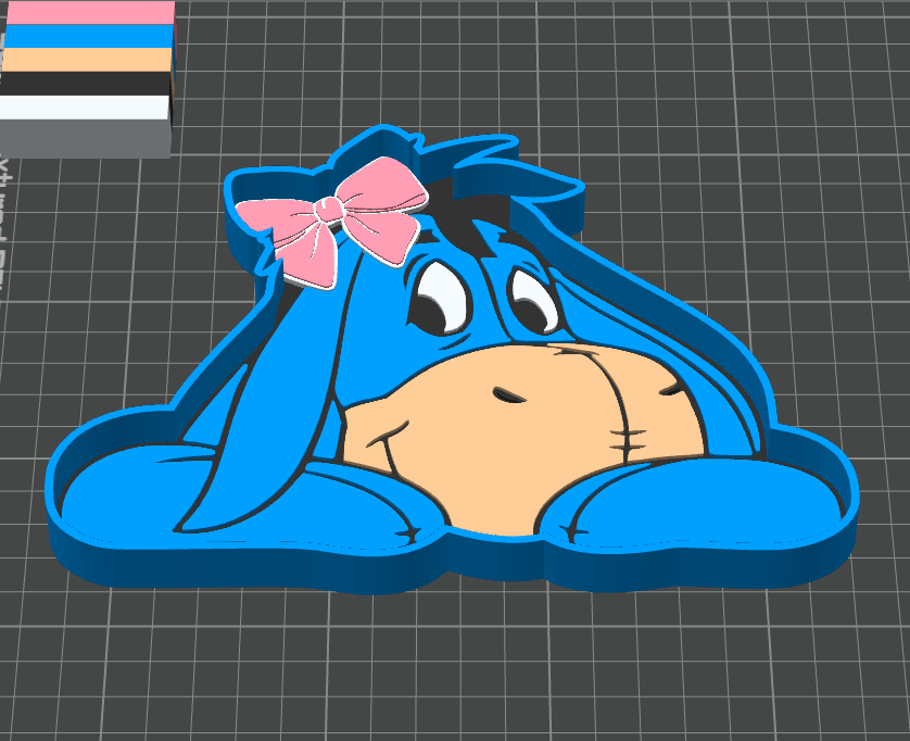 Cute Donkey Tray Multi Use Tray SOLD INDIVIDUALLY