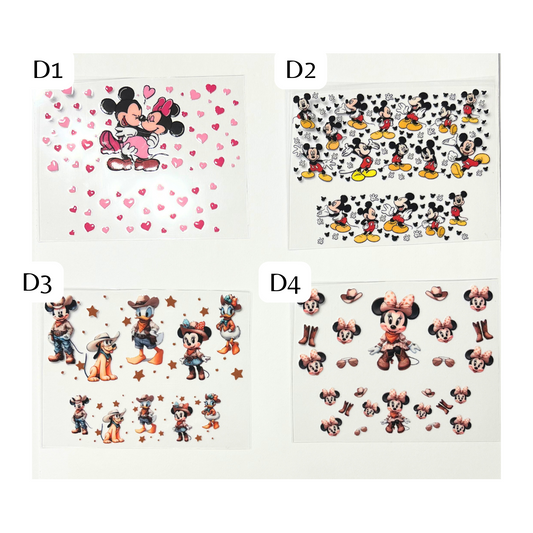 Girl and Boy Mouse Mini Wraps