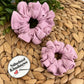 Carnation Pink Scrunchies