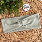 Soft Fern Wide Ribbed Solid Color Headband