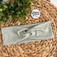 Soft Fern Ribbed Solid Color Headband