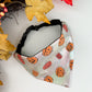 Shimmer Pumpkins Over The Collar Dog Bandana