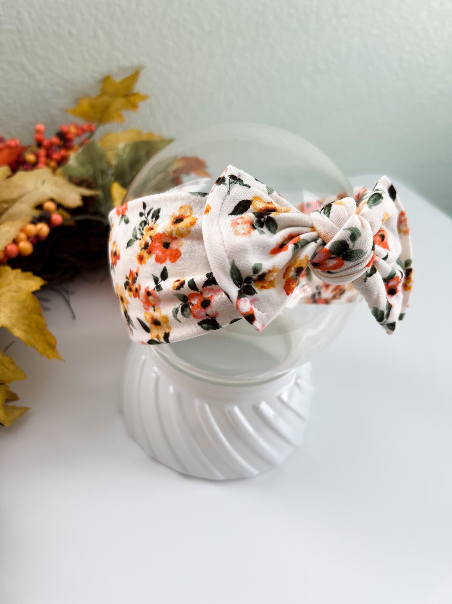 Autumn Flowers Toddler/Infant Headband