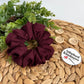 Maroon Scrunchies