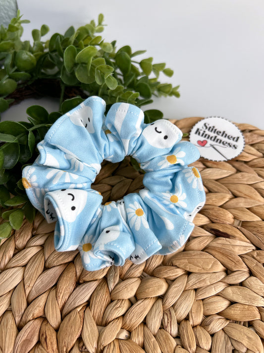 Bunnies and Daisies Scrunchies