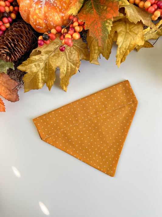 Twinkle Yellow- Over The Collar Dog Bandanas