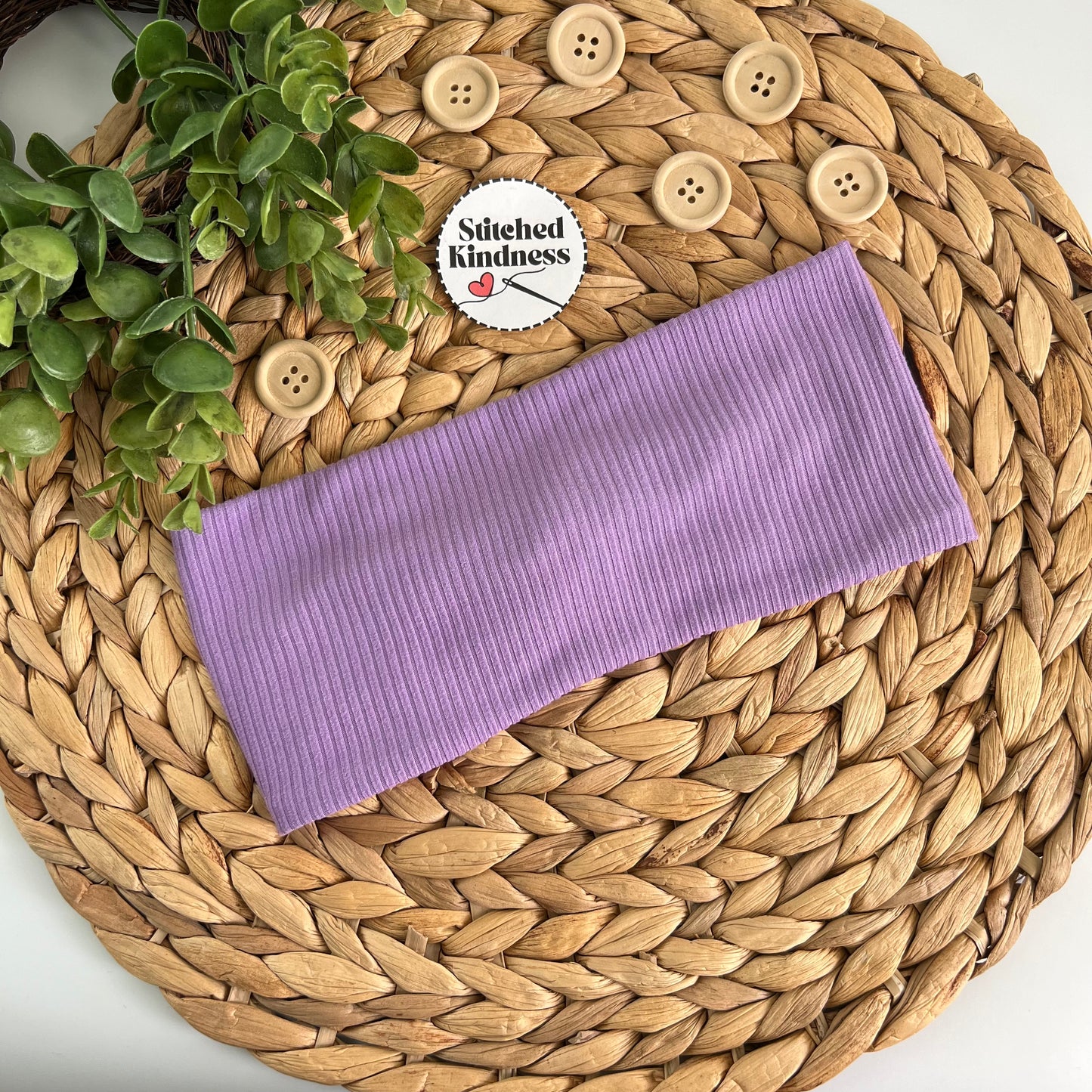 Lavender Solid Color Headband