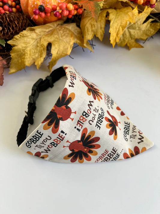 Turkeys- Over The Collar Dog Bandanas