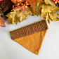 Brown Sweater- Reversible Over The Collar Dog Bandanas