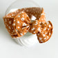 Dainty Floral on Orange Toddler/Infant Headband
